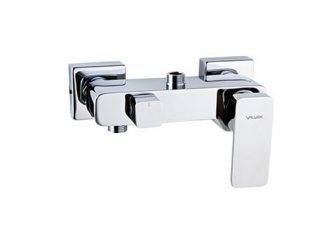 LOFT Wall mounted shower mixer, without accesories, with upper connection, chrome